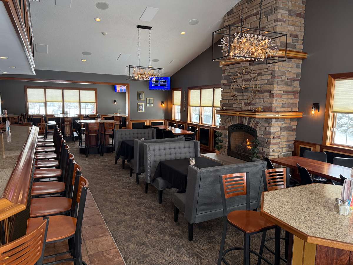 The interior of the Bad Apple Social Bar