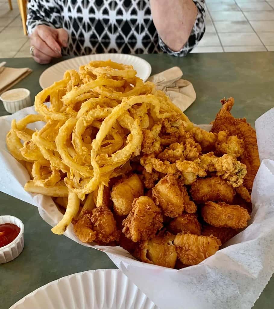 seafood plate