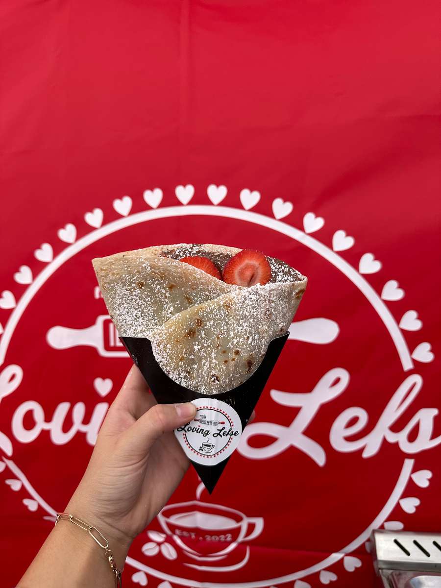 Dish nutella Lefse