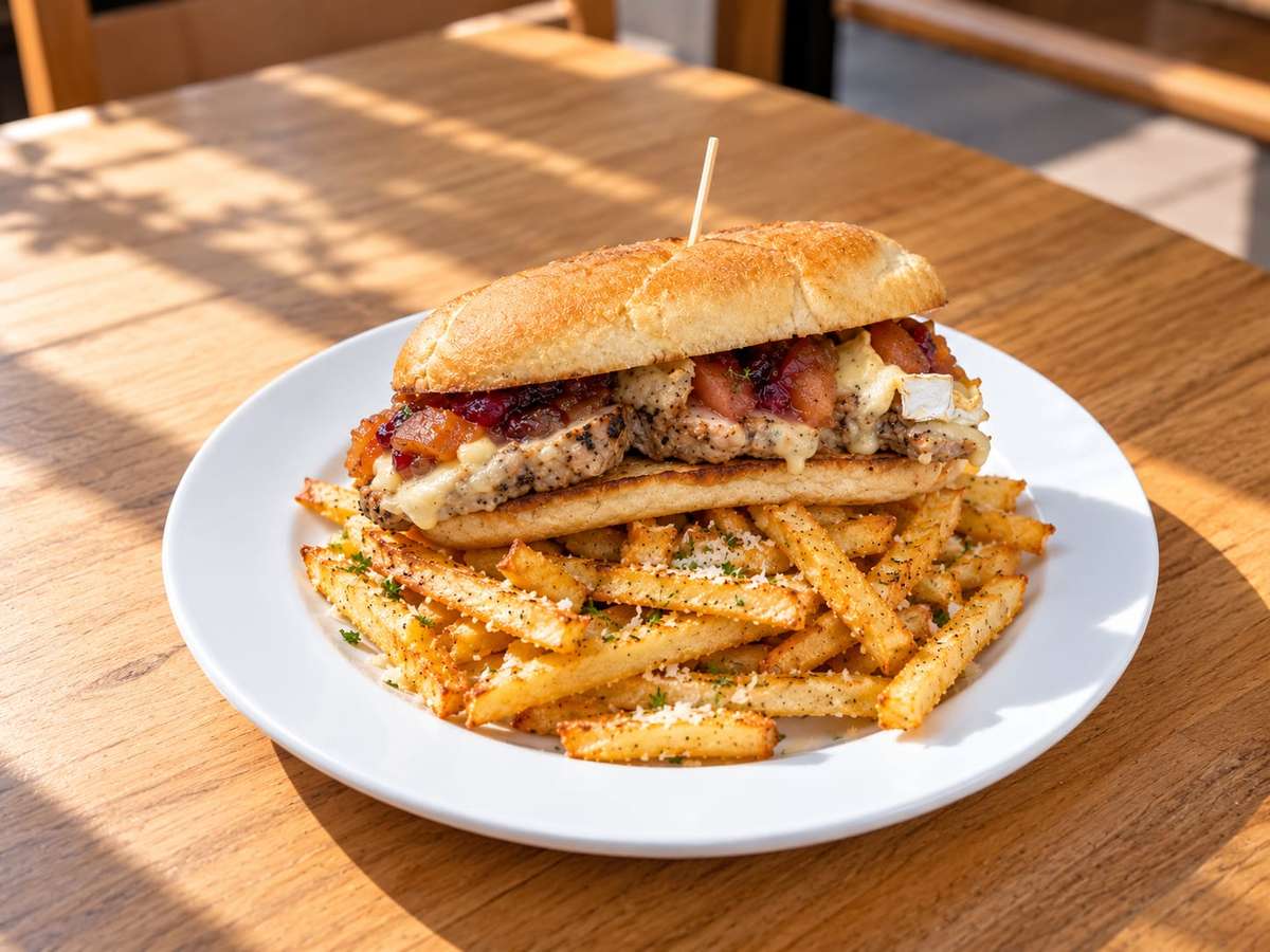 Pork & Circumsatnce Sandwich