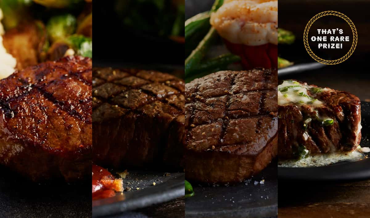 Win Free Steak for a year. Download the App to Enter