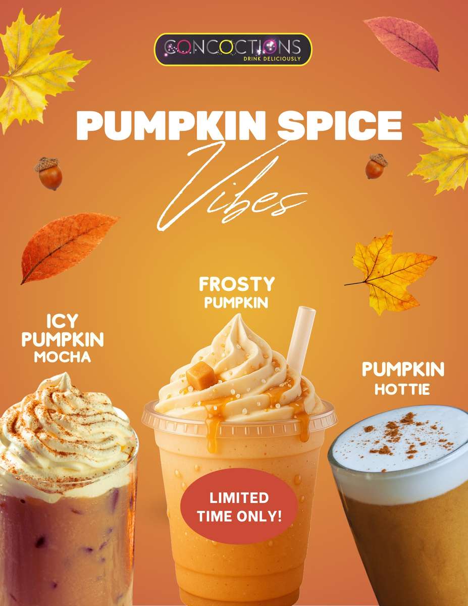 Pumpkin Spice Drinks
