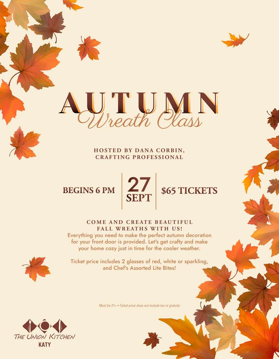 Fall Wreath Building Class