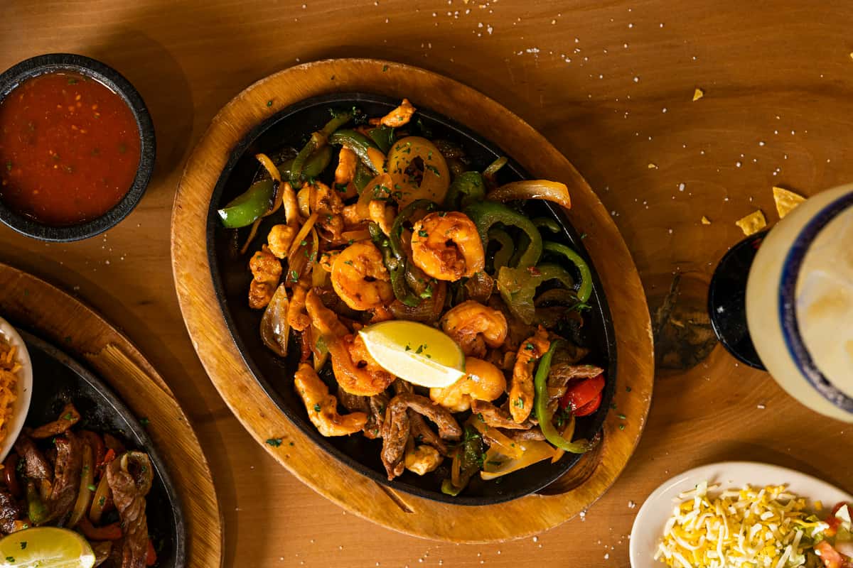 plate of mexican food