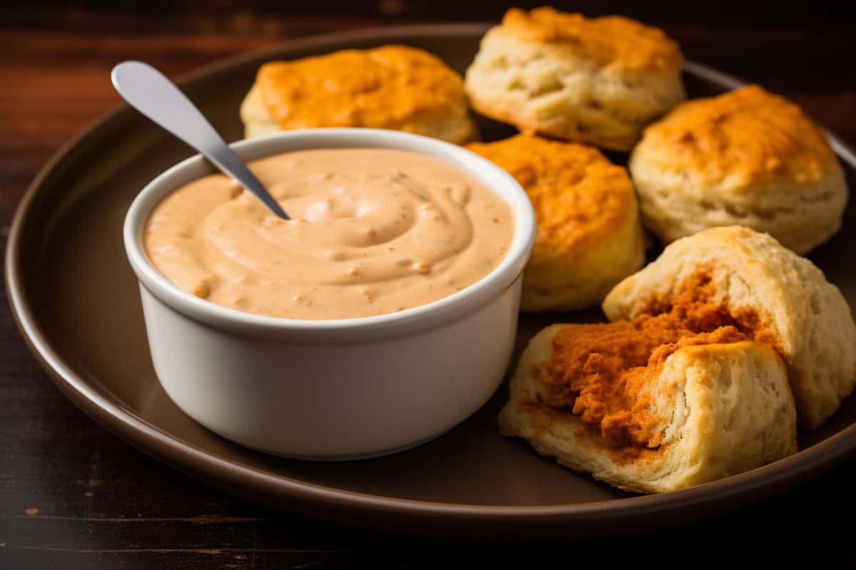 Biscuits Gravy with smoked paprika