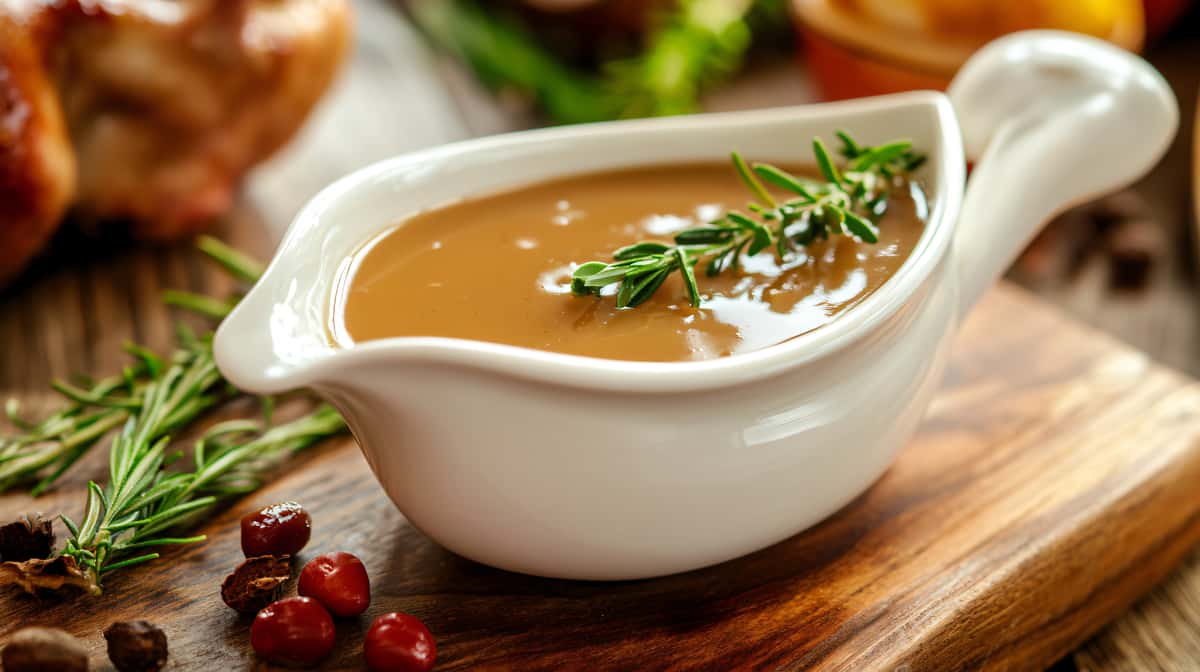delicious turkey gravy sauce
