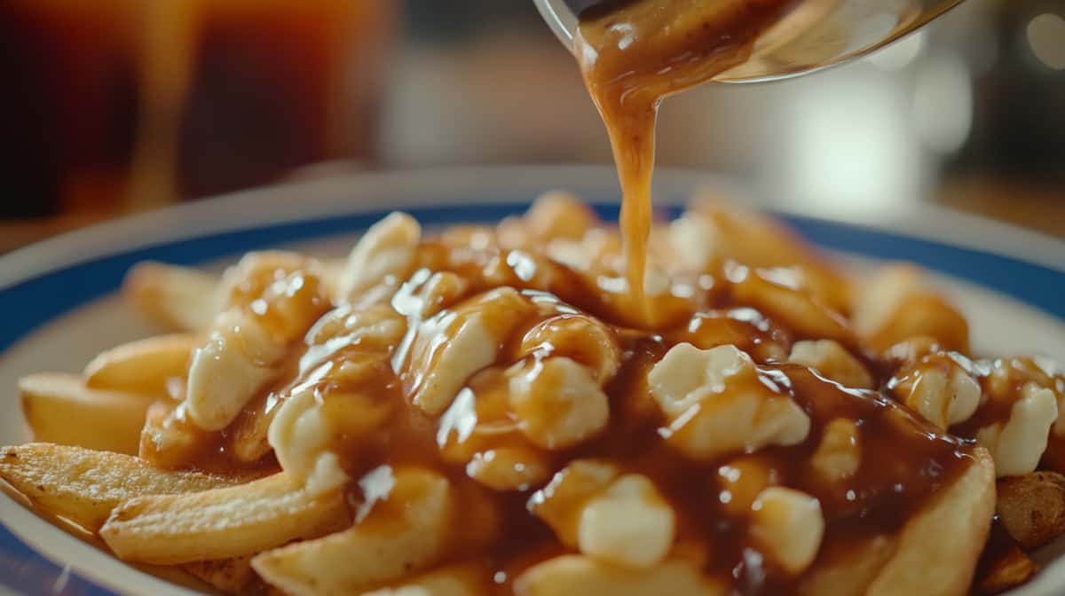 Poutine with gravy