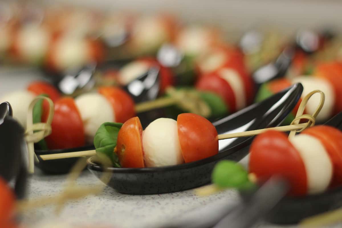 mozzarella & tomatoes