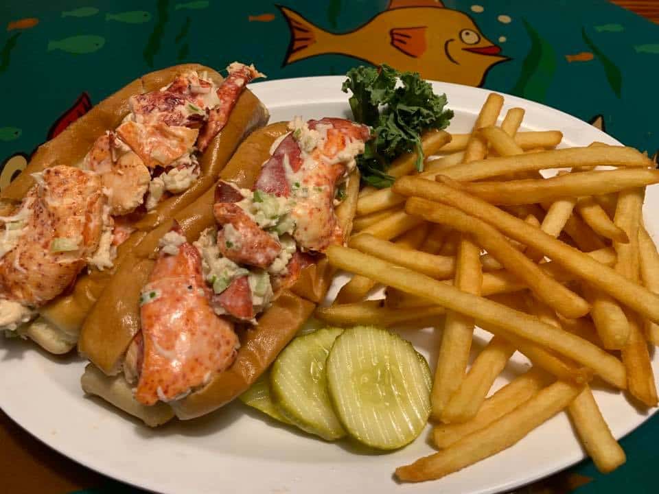 Twin Quarter Pound Lobster Rolls