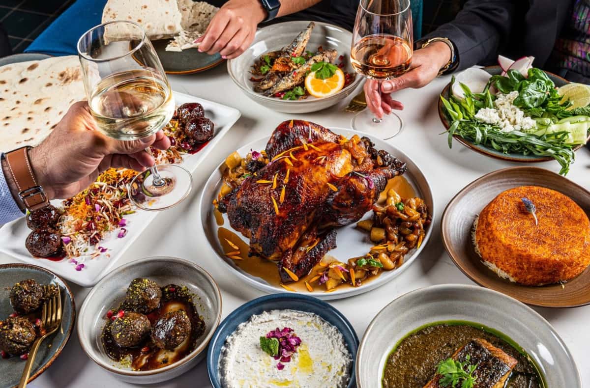 Persian mixed meal