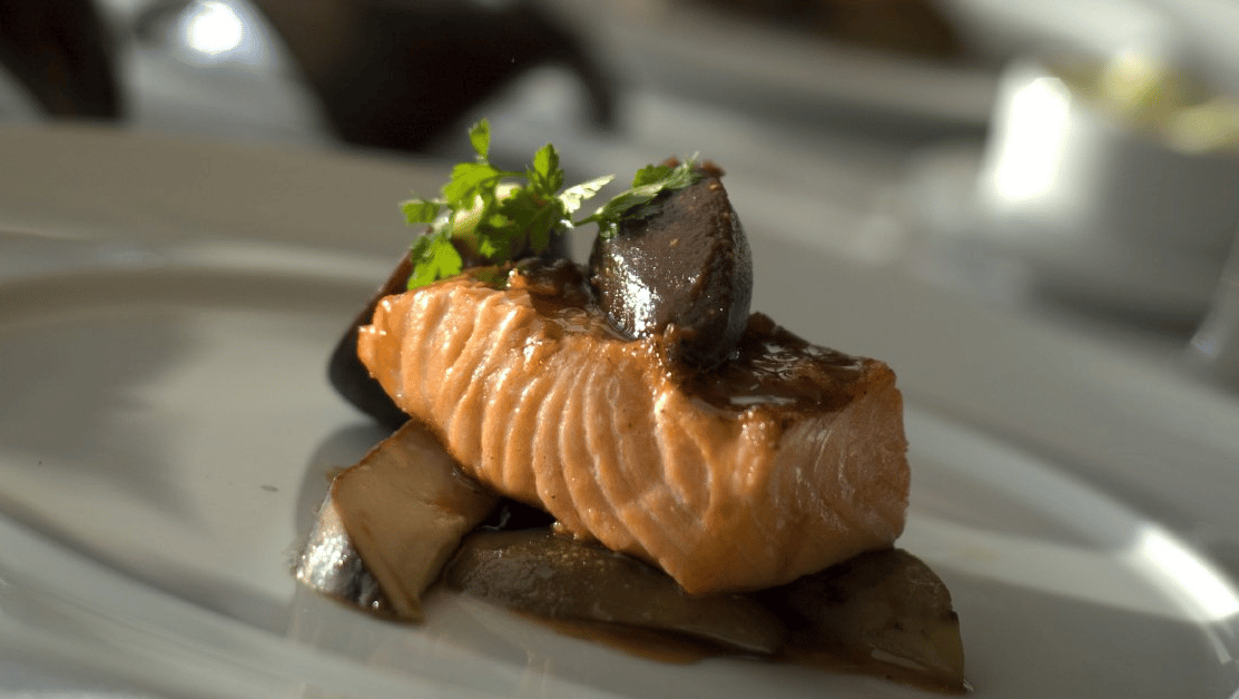 Salmon entree