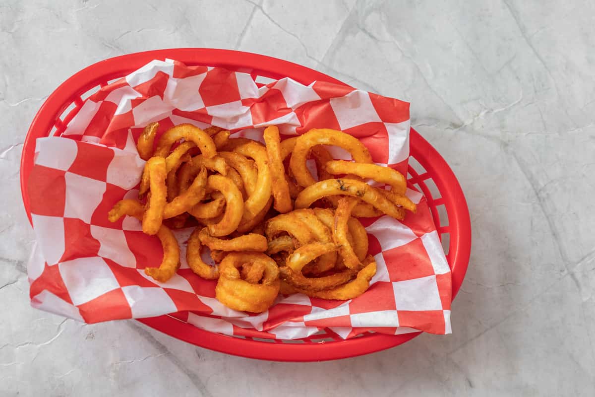 curly fries shot