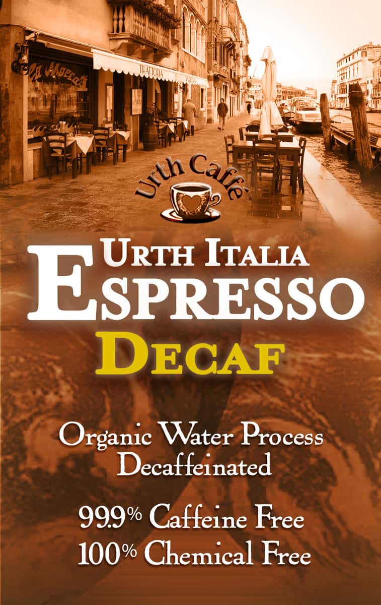 Bag of Urth Italia Espresso Decaf