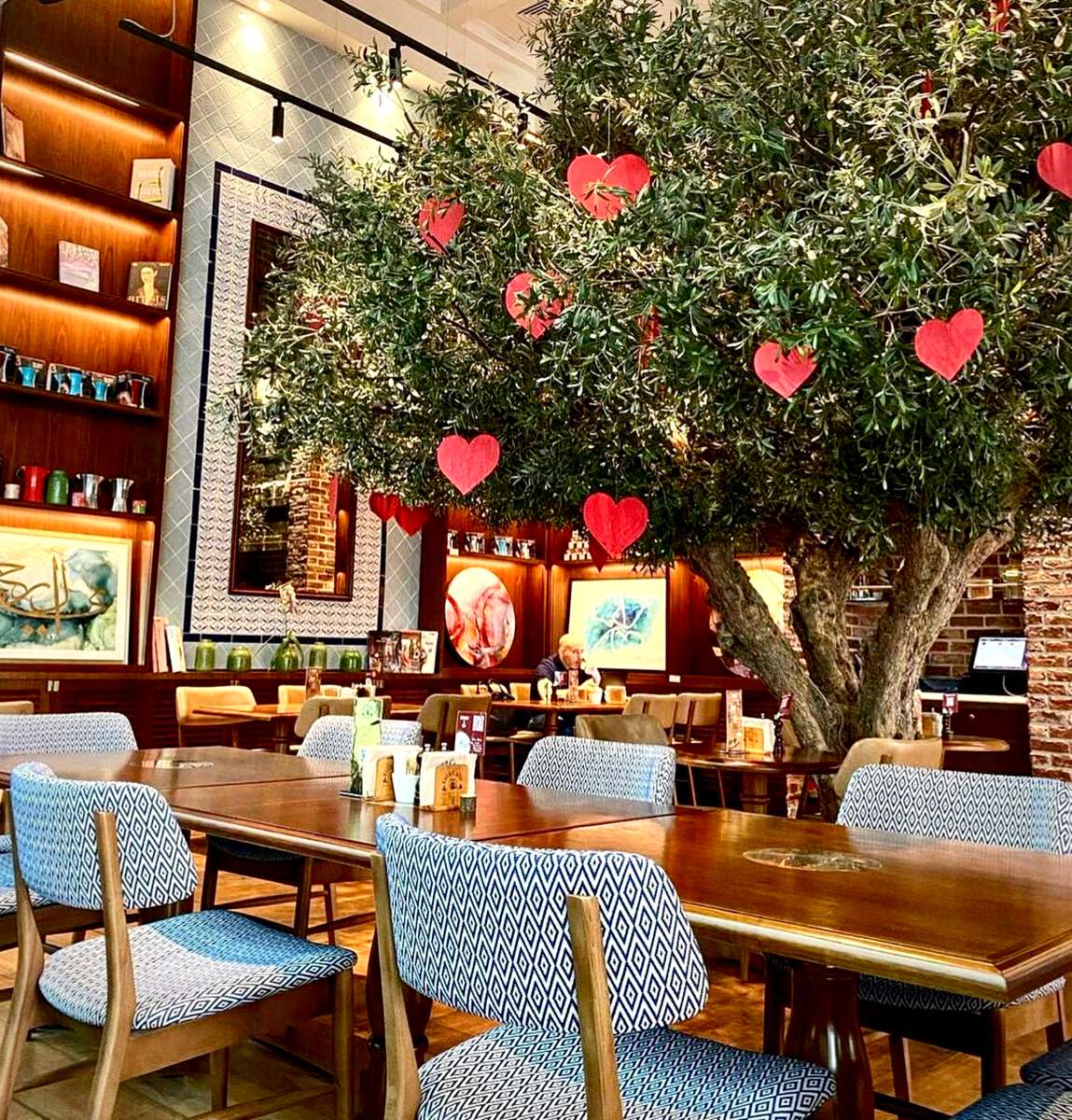 Urth Dubai - interior of café