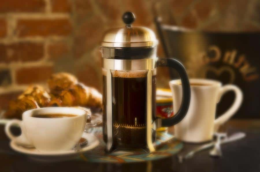 French Press of Coffee or Tea - Beverages - Urth Caffé - European-style café