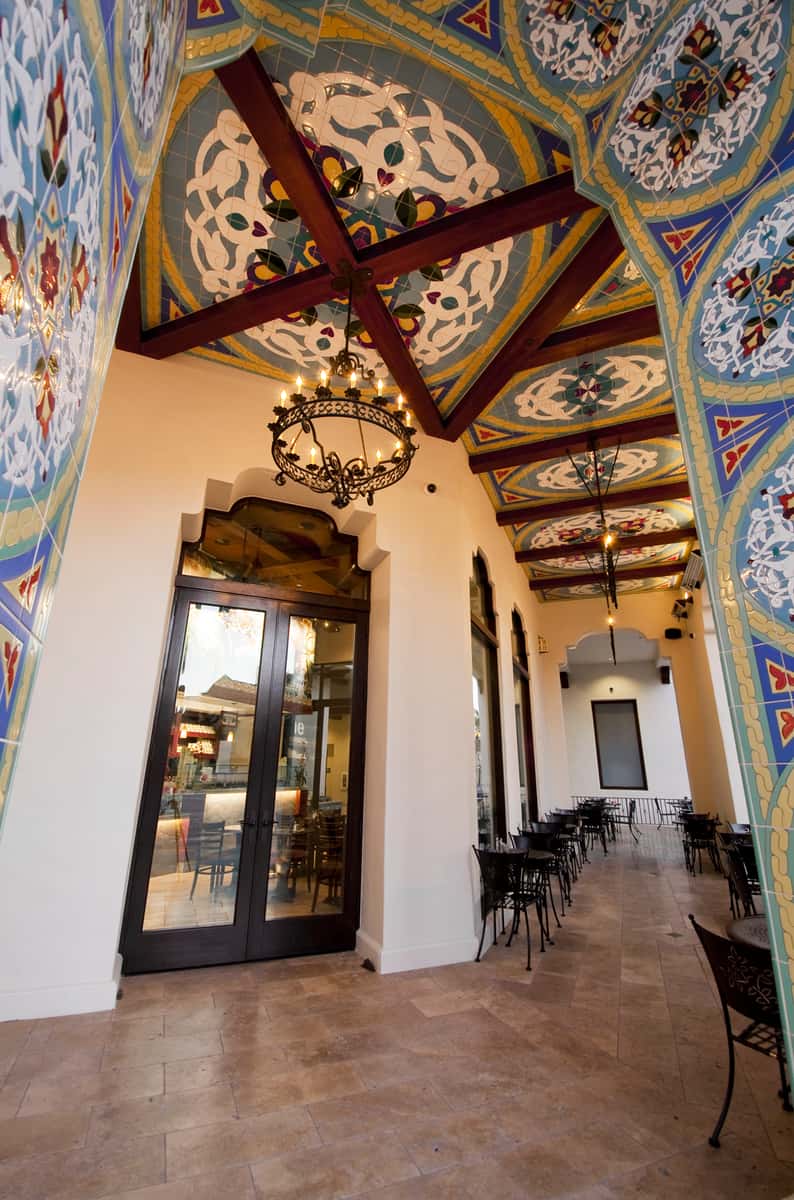 Front entrance to Urth Caffe Pasadena