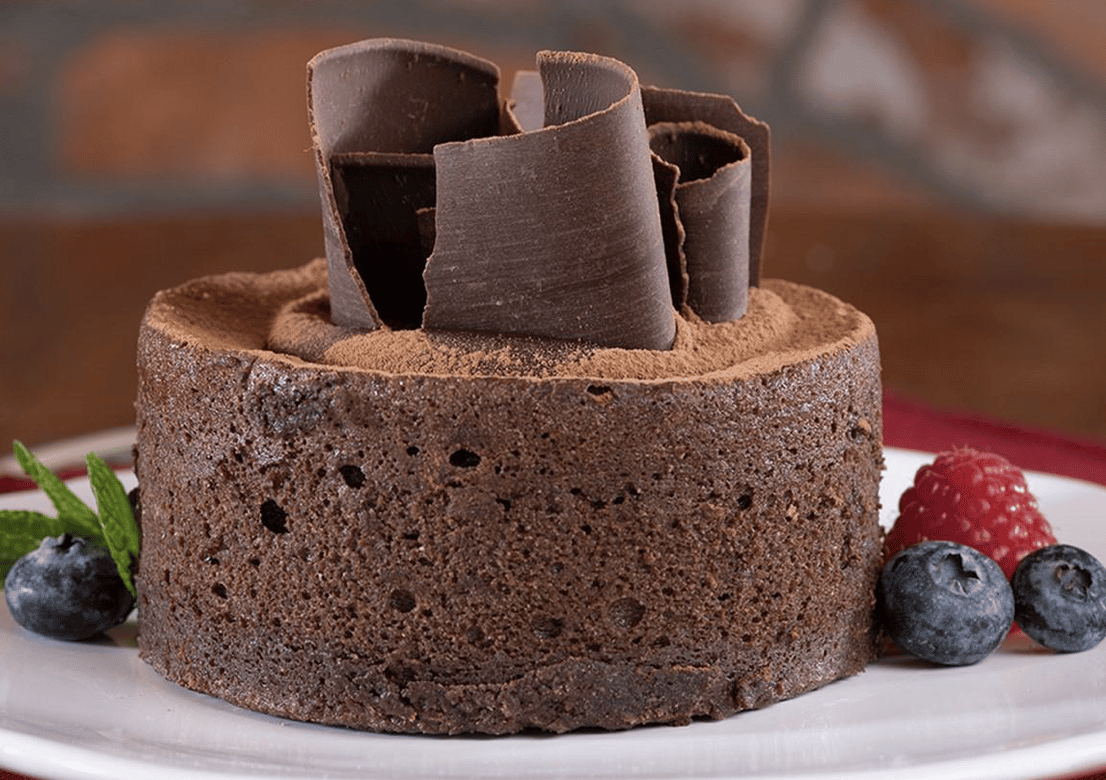 Urth individual flourless chocolate cake