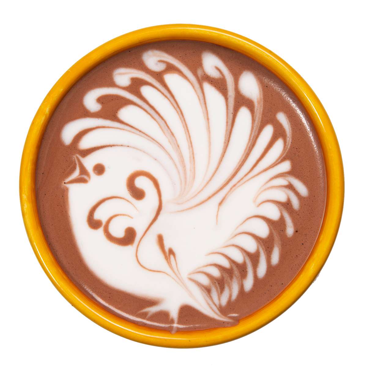 Urth Hot Cocoa with latte design