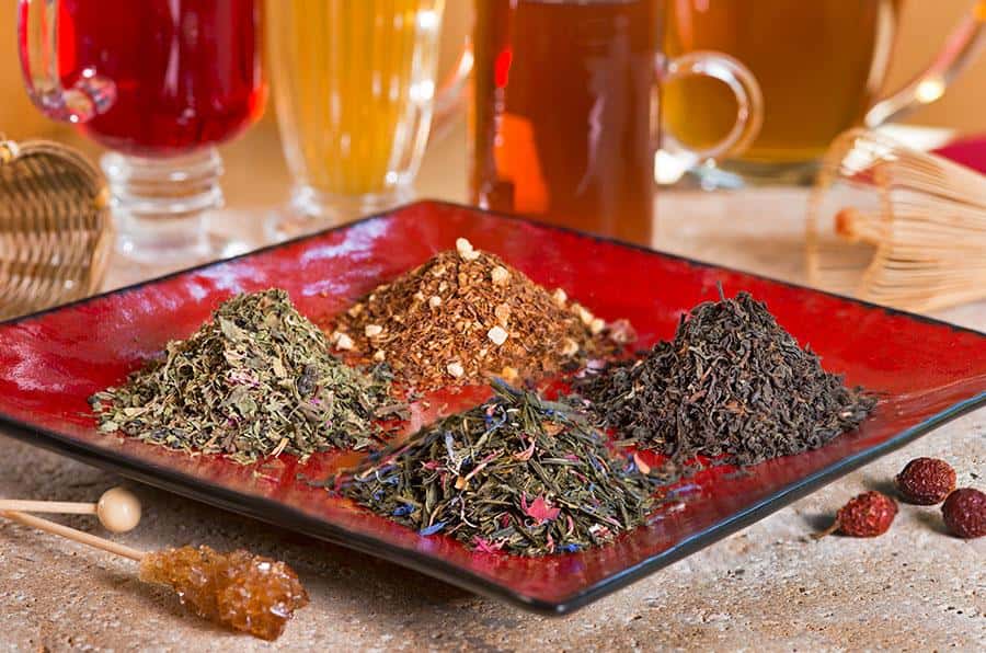brewing tea