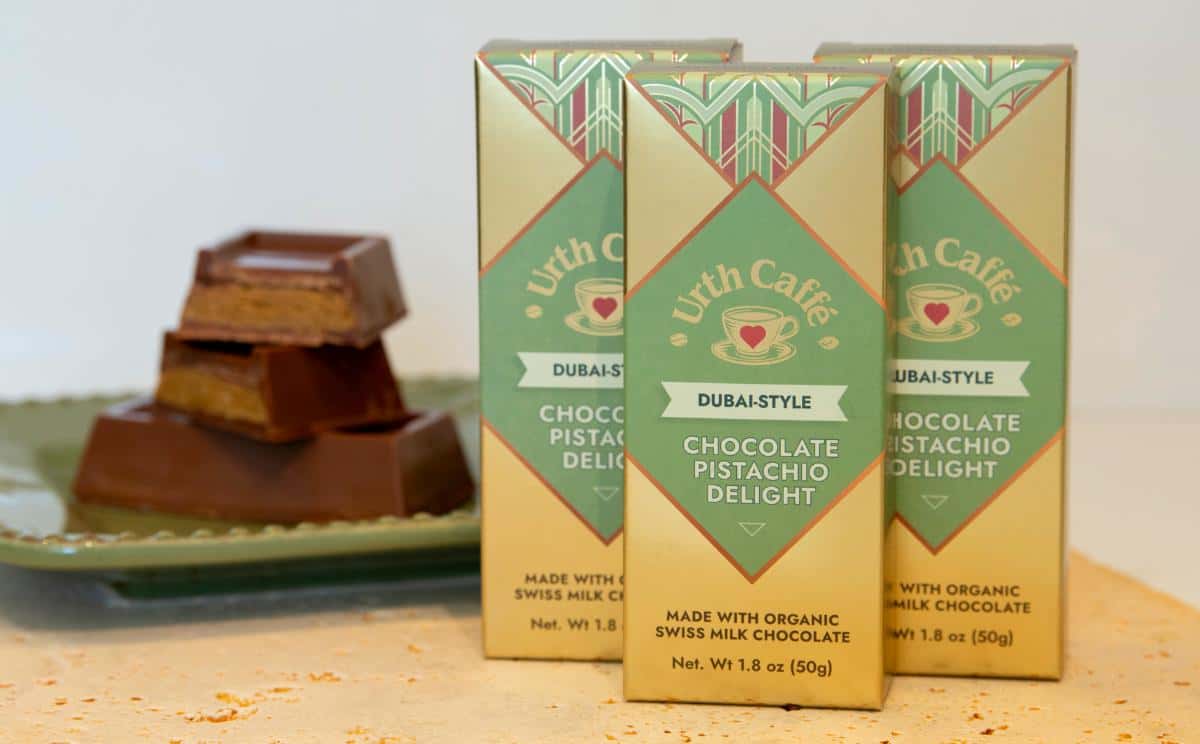 Urth Cafe's Dubai Chocolate