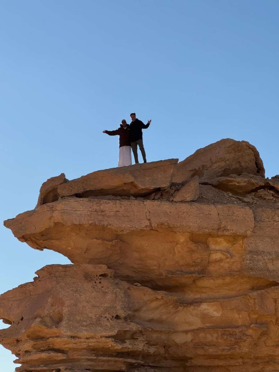 Urth Co-Founder Shallom Berkman in Saudi Arabia