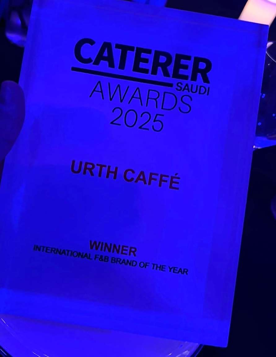 Urth Caffé Best Caterer actual award 2025