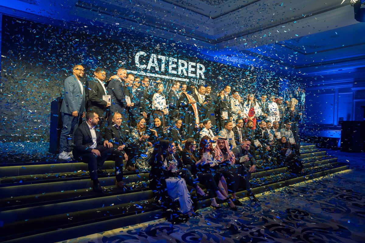 Urth Saudi Arabia team at 2025 Best Catering Awards