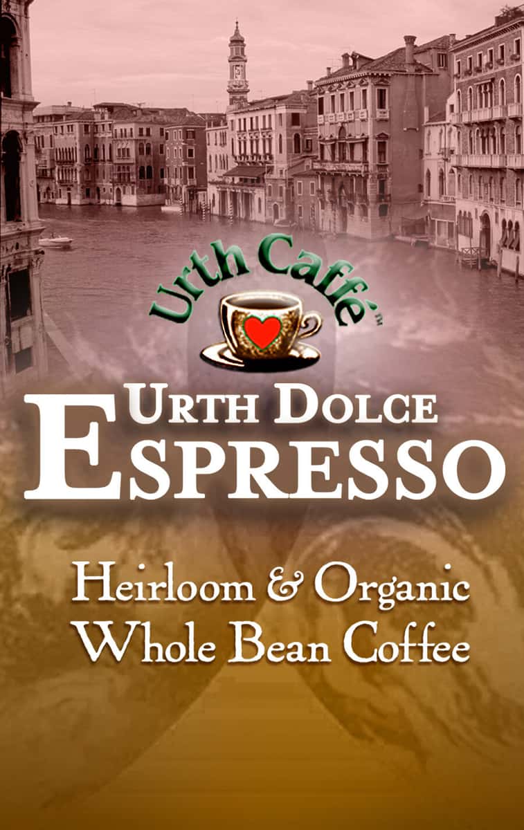 bag of Urth Dolce Espresso blend