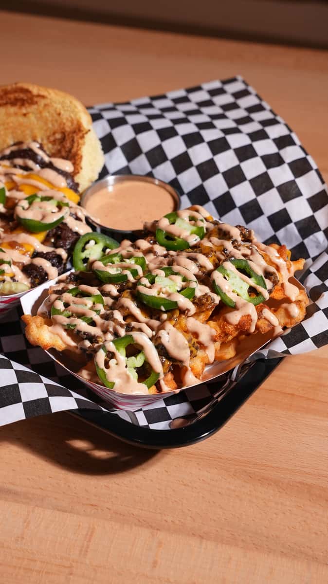 Jalapeno Wagyu Smash Fries
