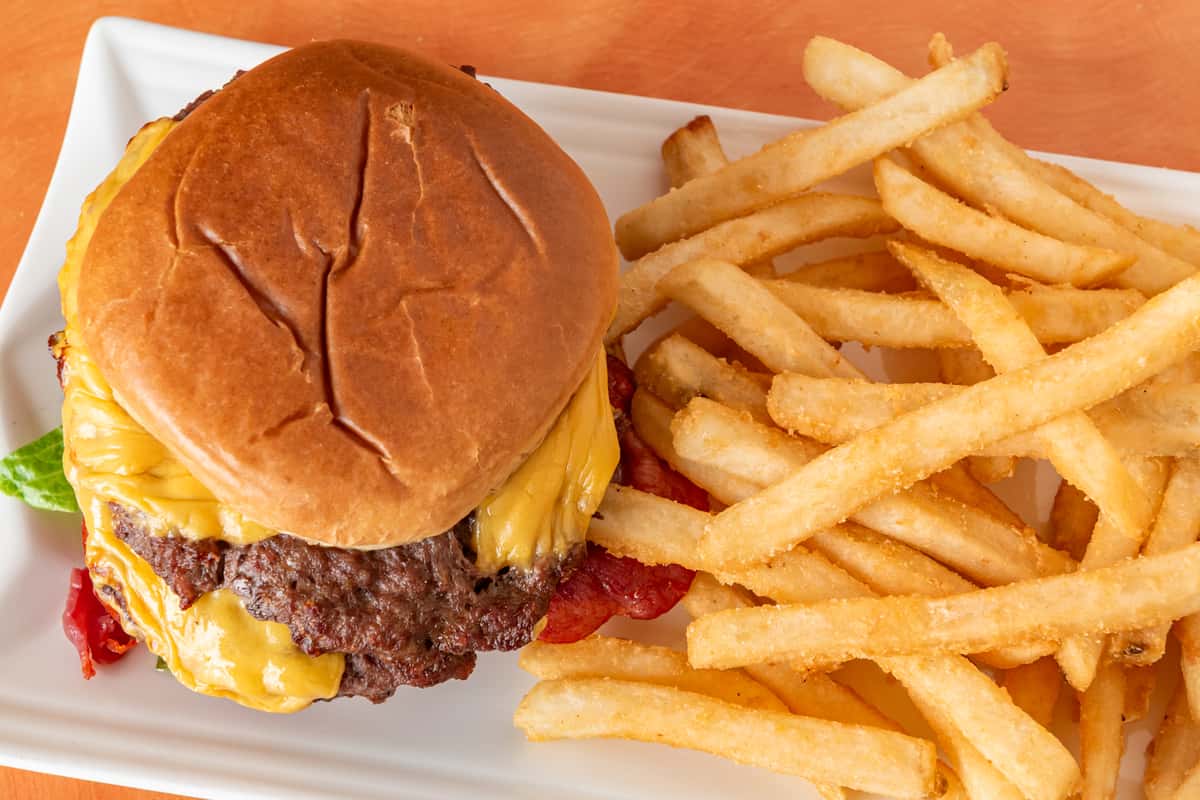 Double Bacon Burger