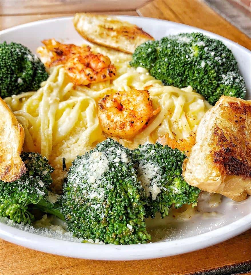 Shrimp Scampi, Lunch & Dinner Menu