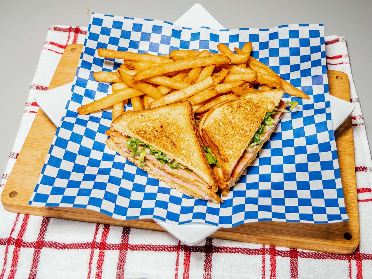 Club Sandwich - Food Menu - SkyBox Htown - Bar & Grill in Houston, TX
