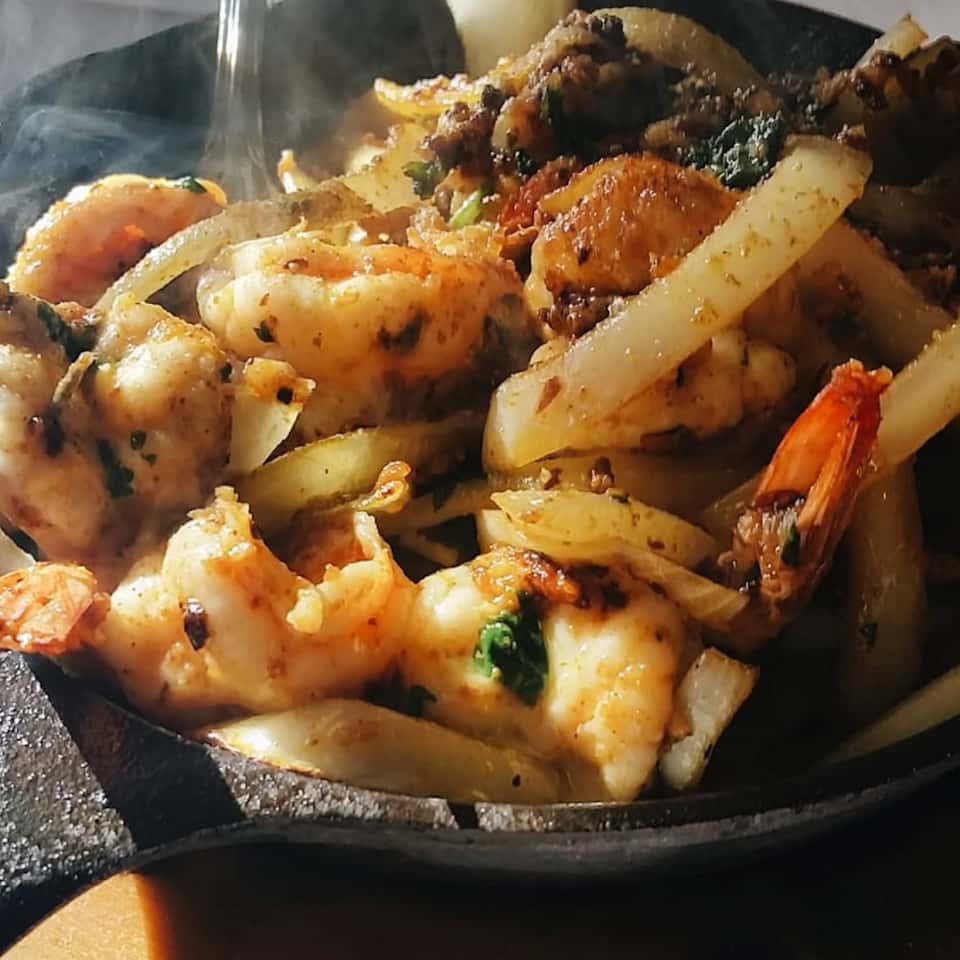Indian Shrimp Dish