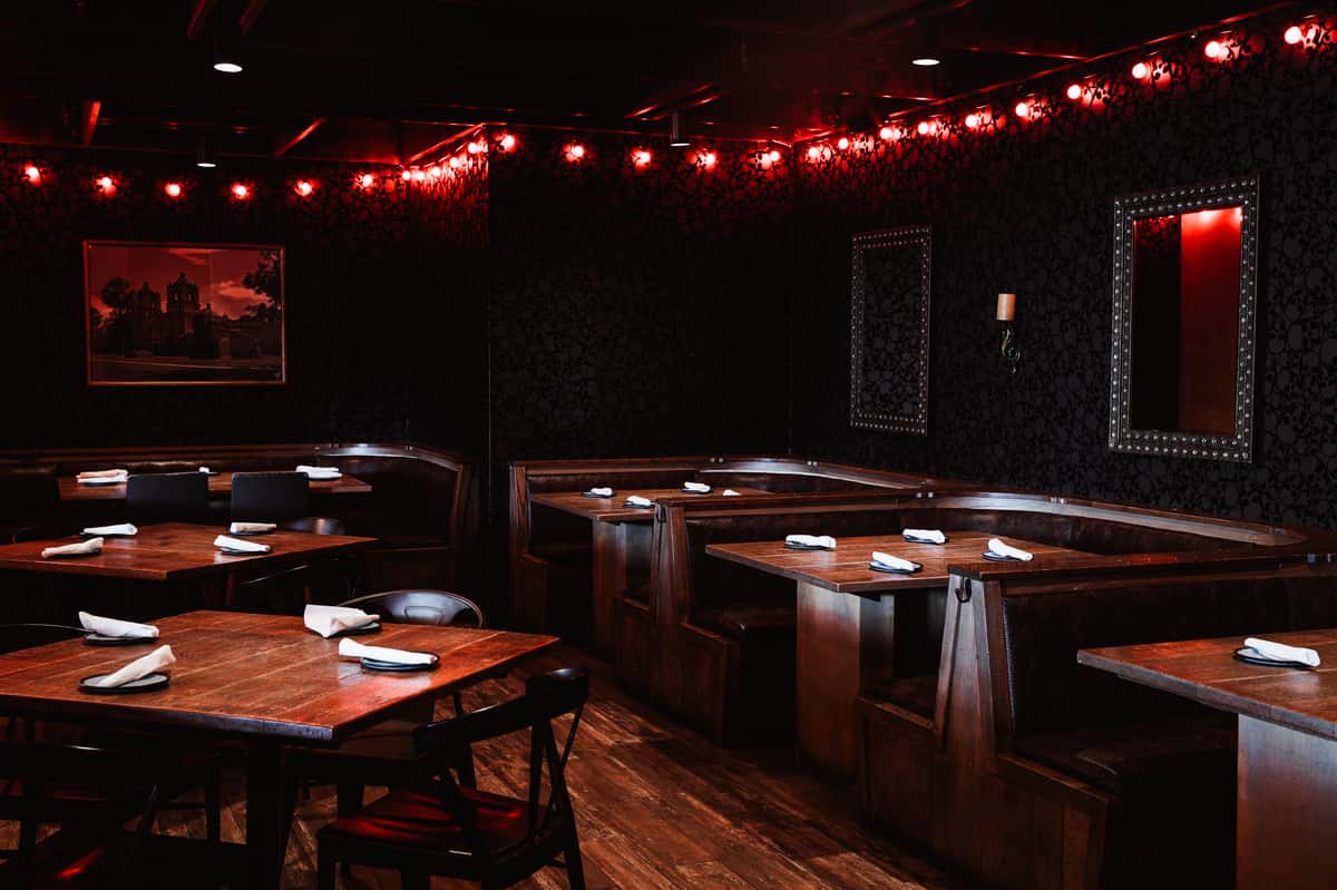 Private and semi private event and dining space available in Nashville