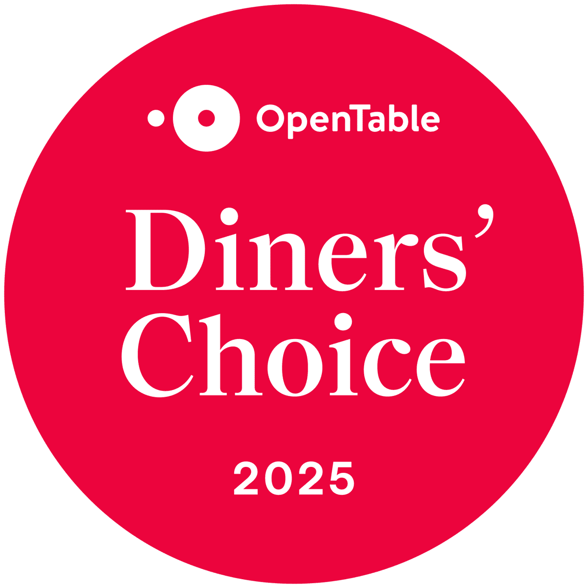 OpenTable Diners' Choice 2023