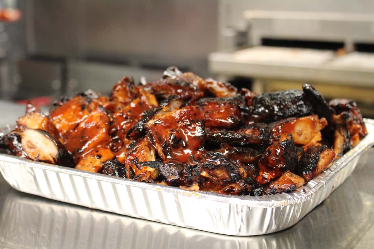 Tray of Riblets