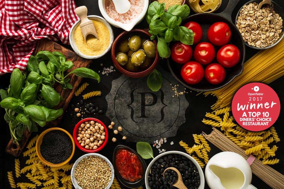 fresh cooking ingredients 