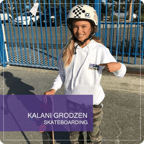 Kalani Grodzen Skateboarding