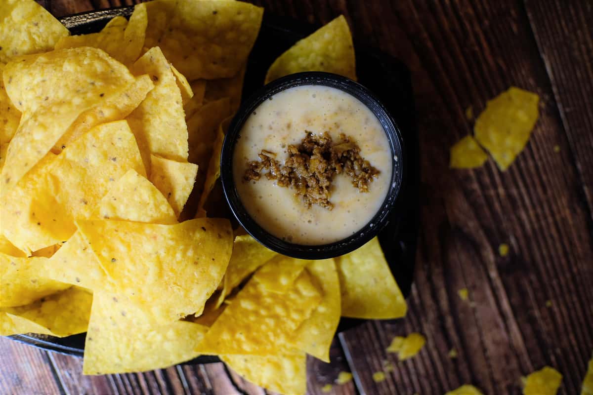Queso Beefy Nachos