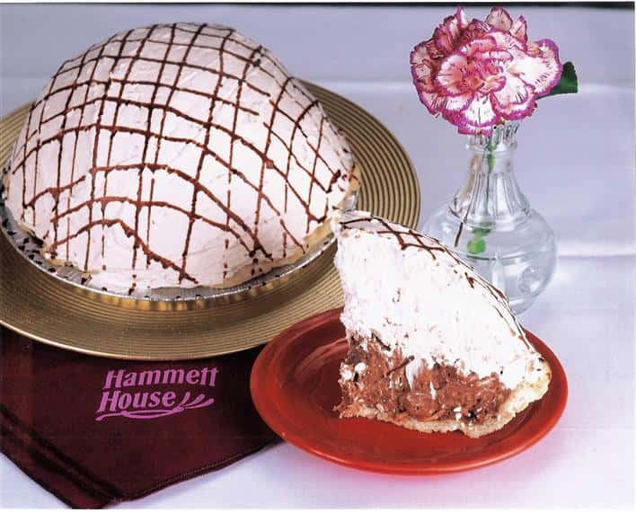 a pie with a piece cut out
