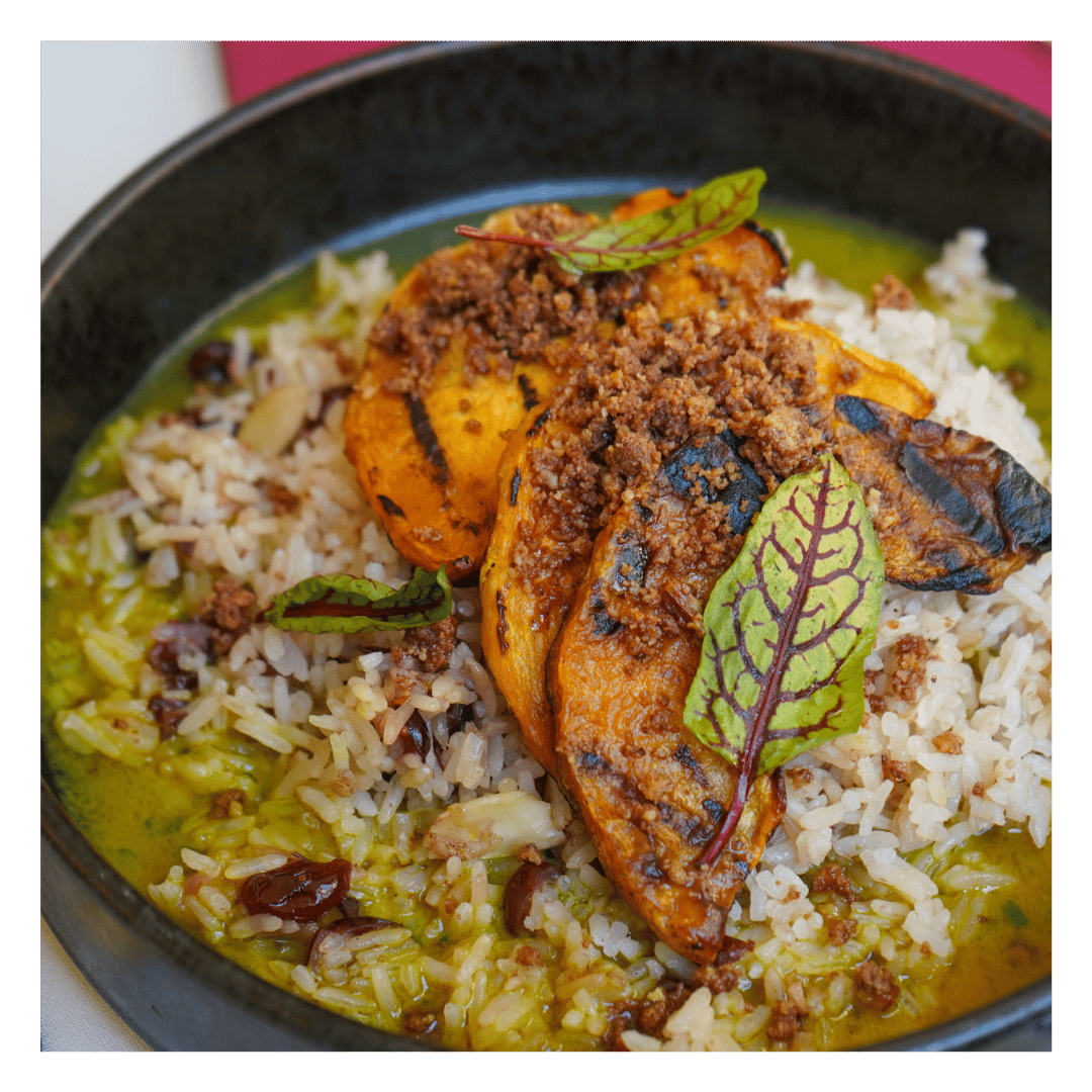 Squash "Steak" Winter Menu 