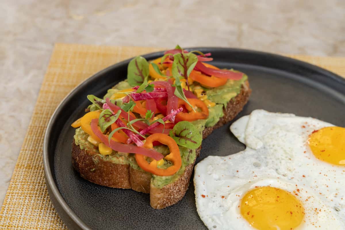 Avocado Toast and egg