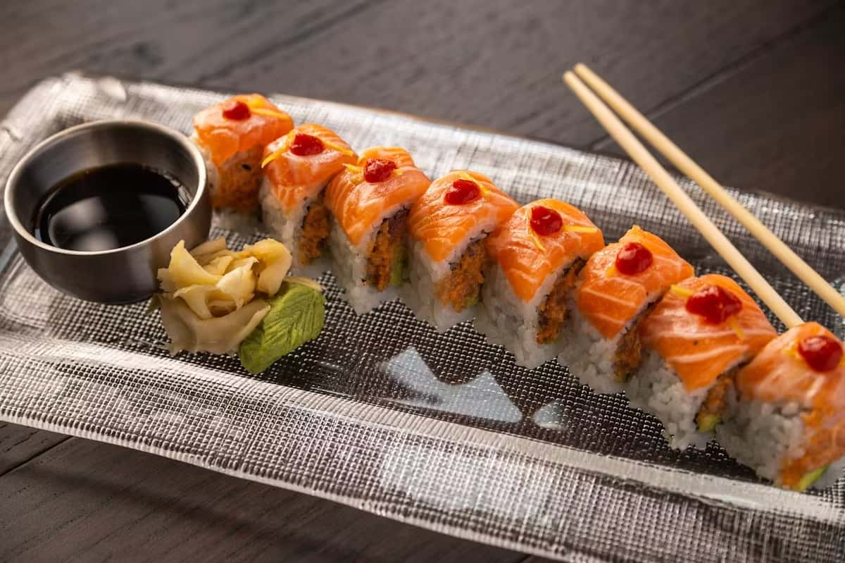 Salmon Sunset Roll
