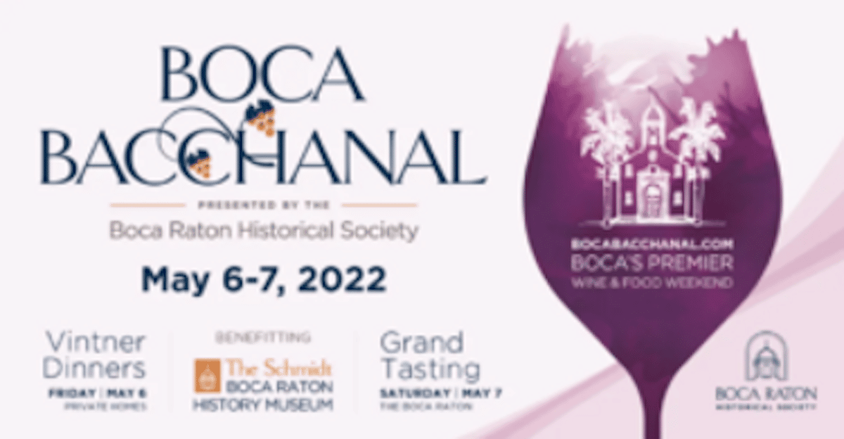 BOCA BACCHANAL IS BACK