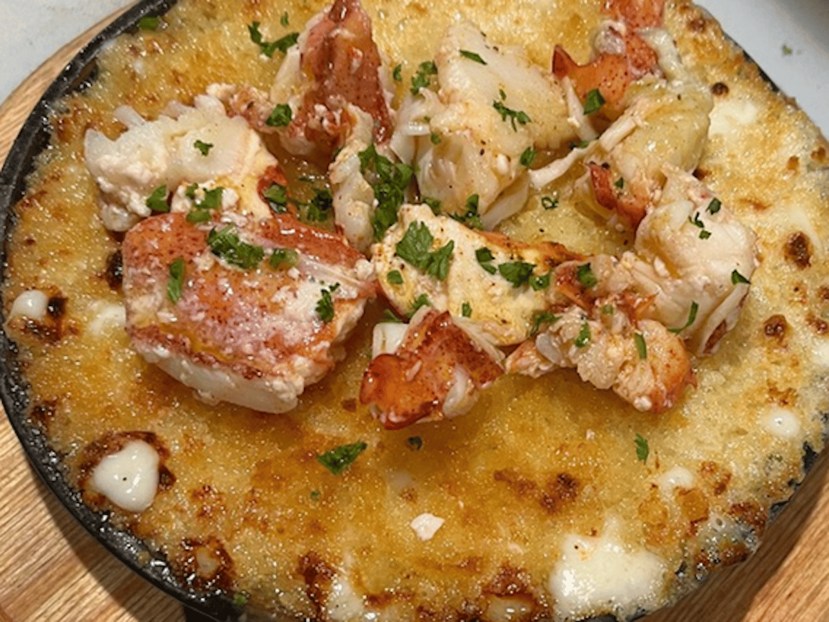 close up of dish