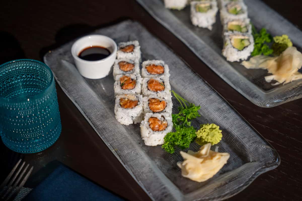 sushi rolls