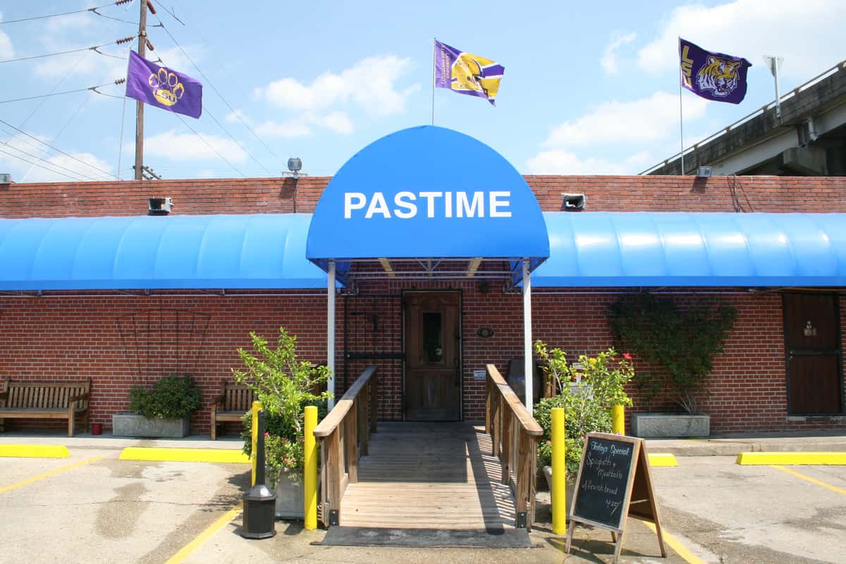 Pastime Front Entrance