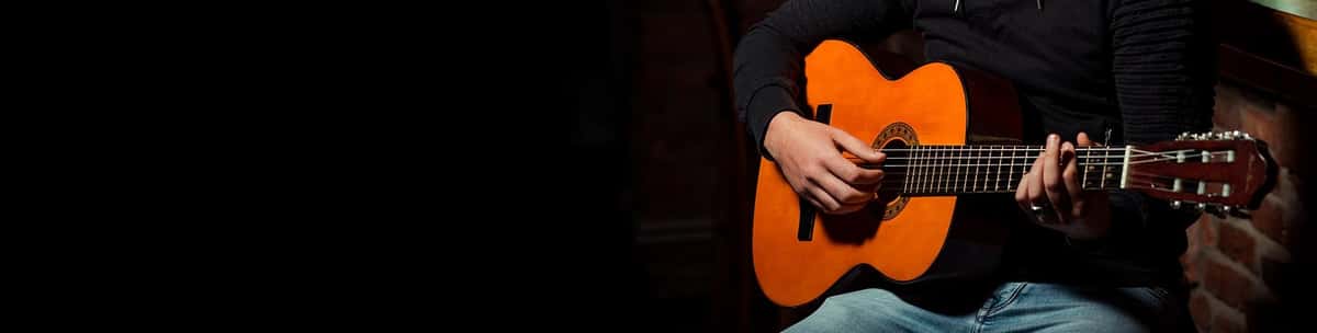 Man playing guitar