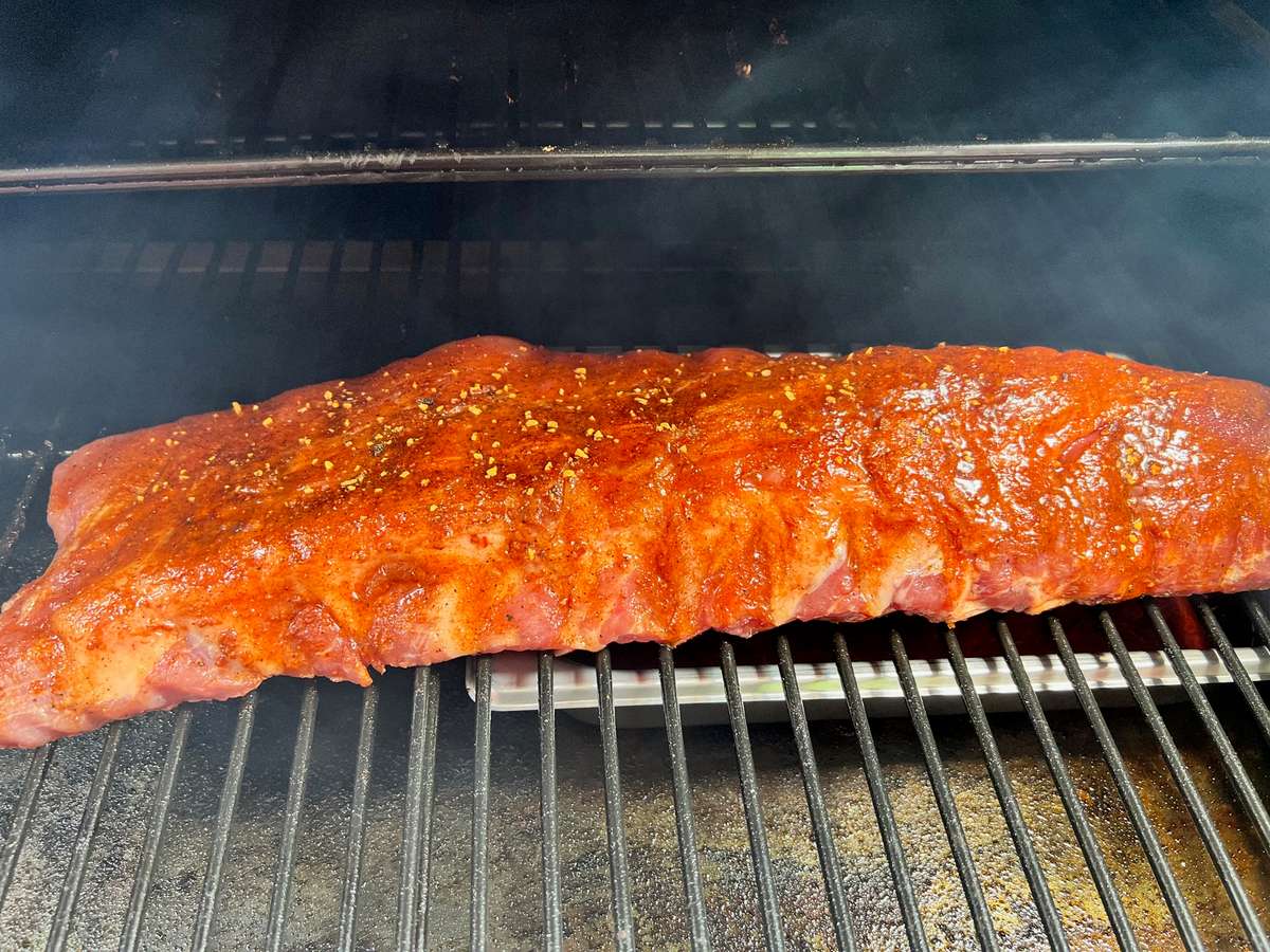 smoked ribs