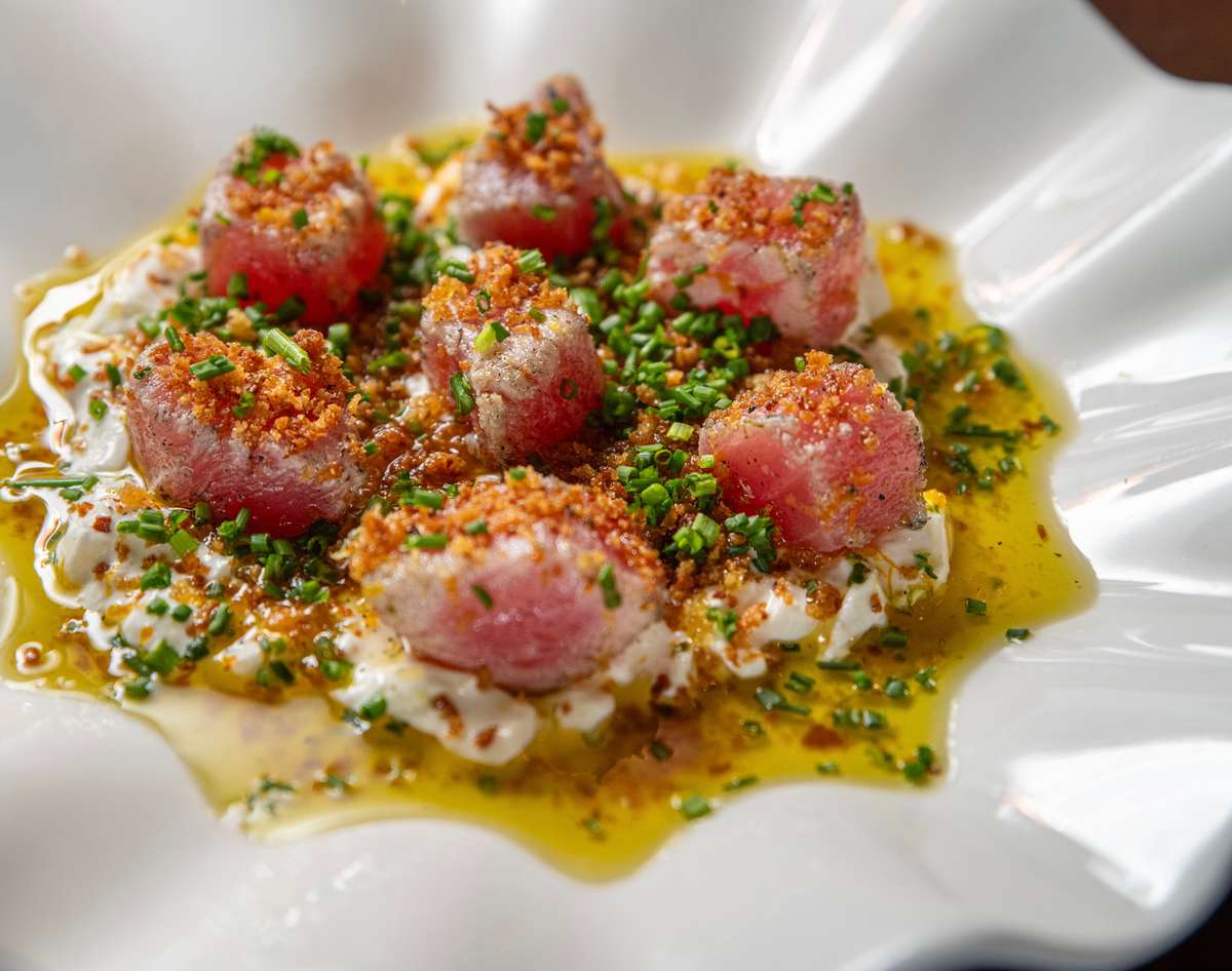 Tuna Stracciatella